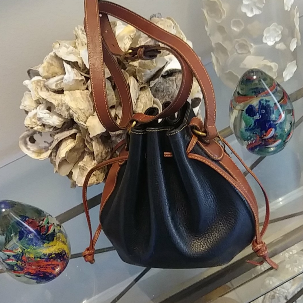 RARE VINTAGE COACH SHERIDAN MARIETTA DRAWSTRING BAG - Picture 10 of 17
